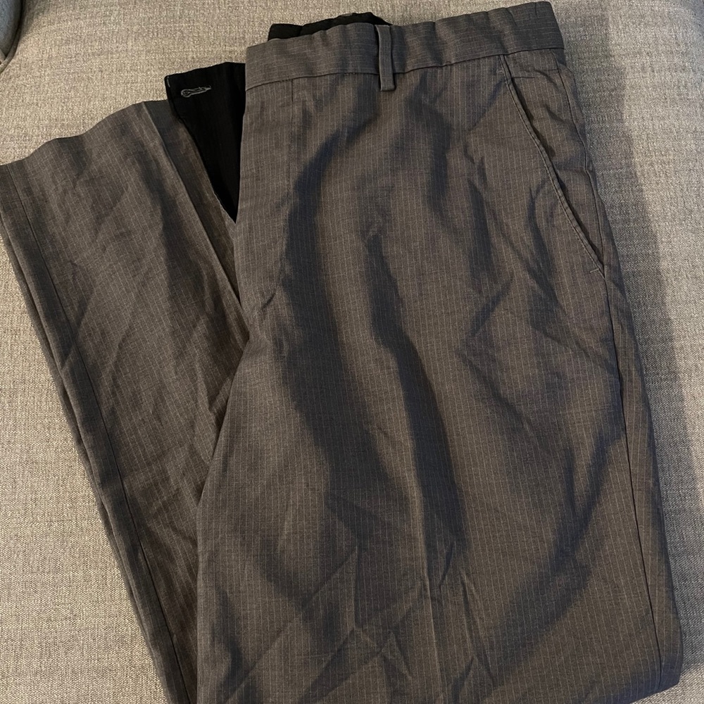 Men’s dark brown dress pants